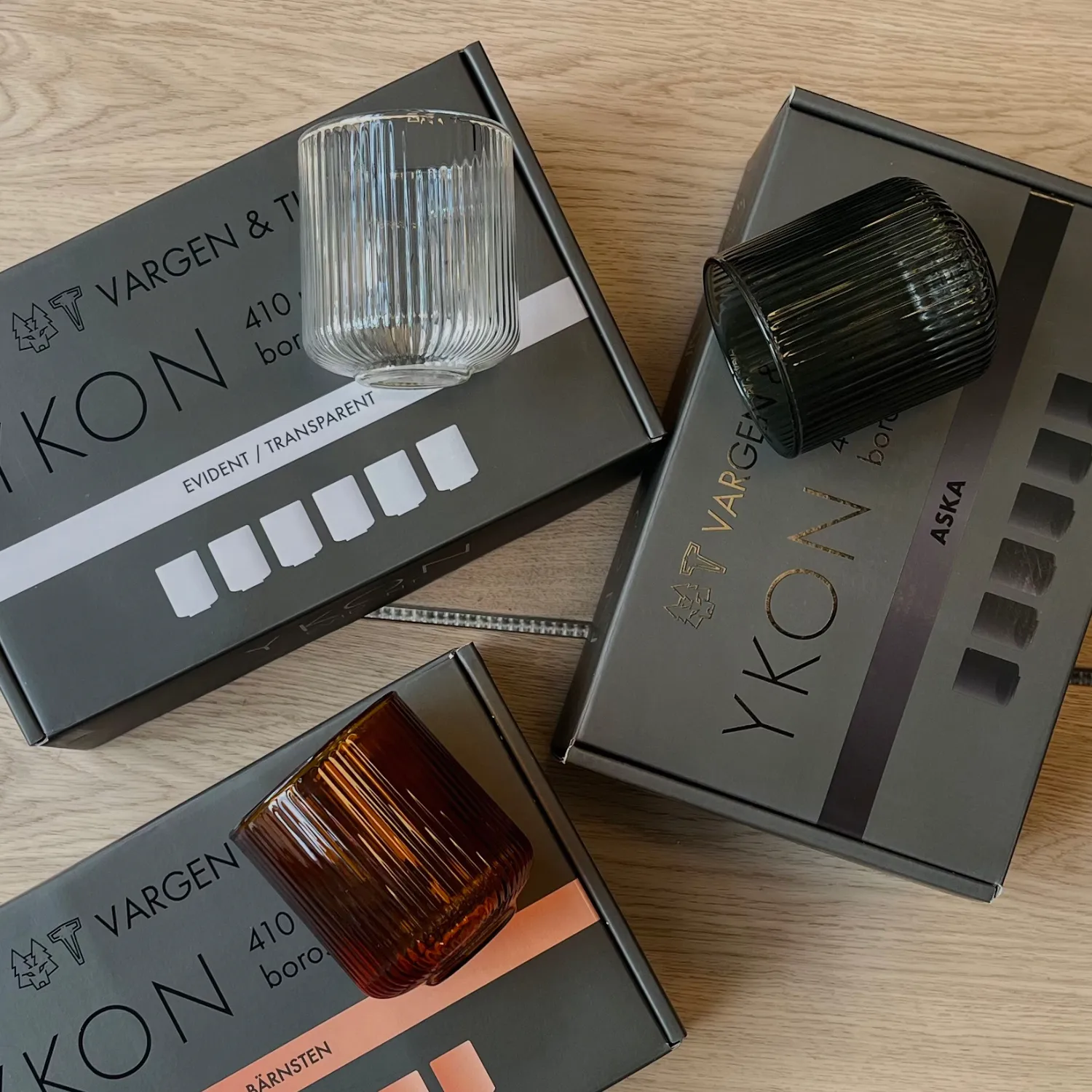 YKON 玻璃 六件套装 41 cl, Evident 透明 Vargen & Thor