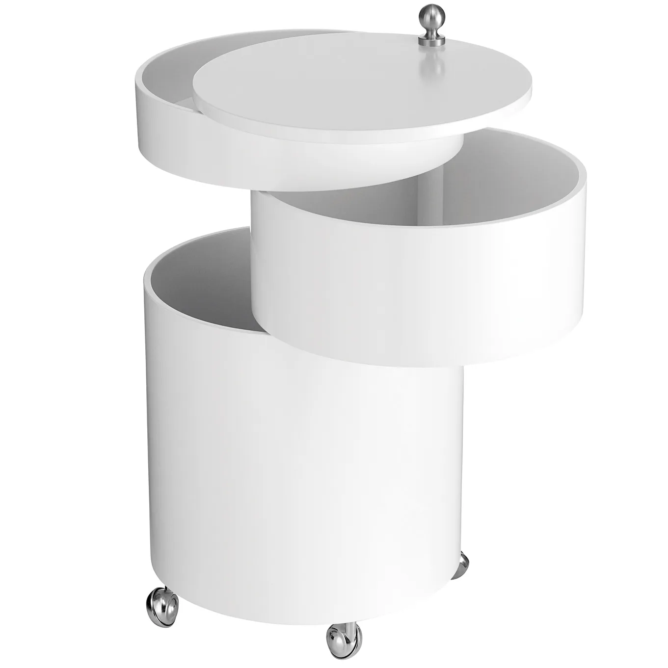 Barboy tea trolley, 白色 Verpan
