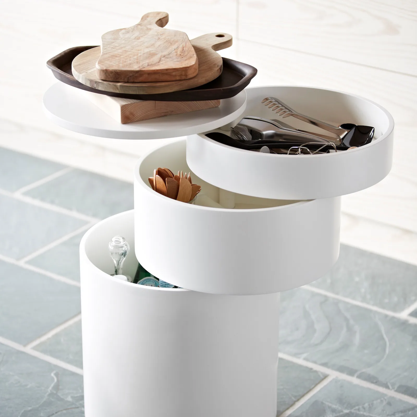 Barboy tea trolley, 白色 Verpan