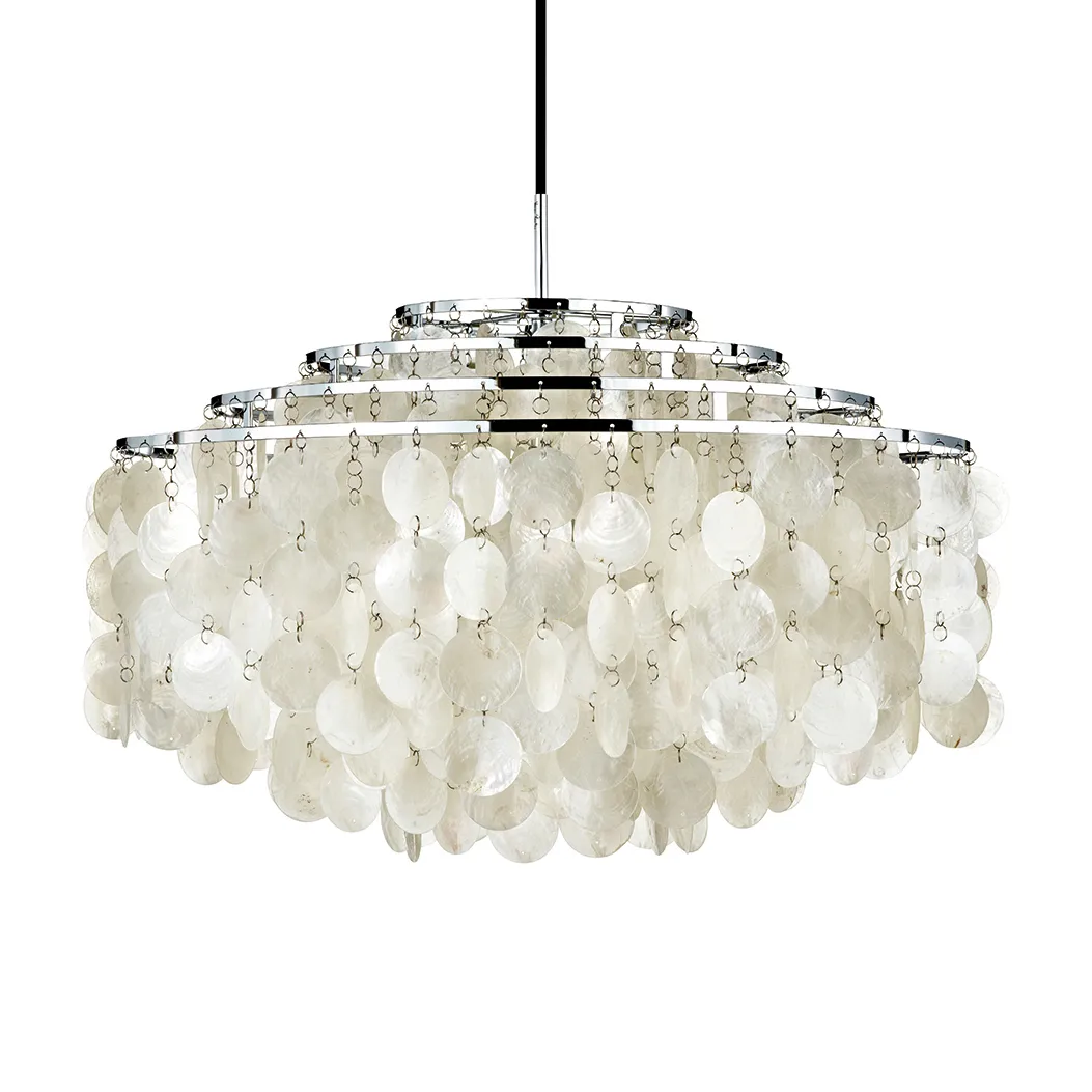 FUN 10DM 吊灯, chrome Verpan