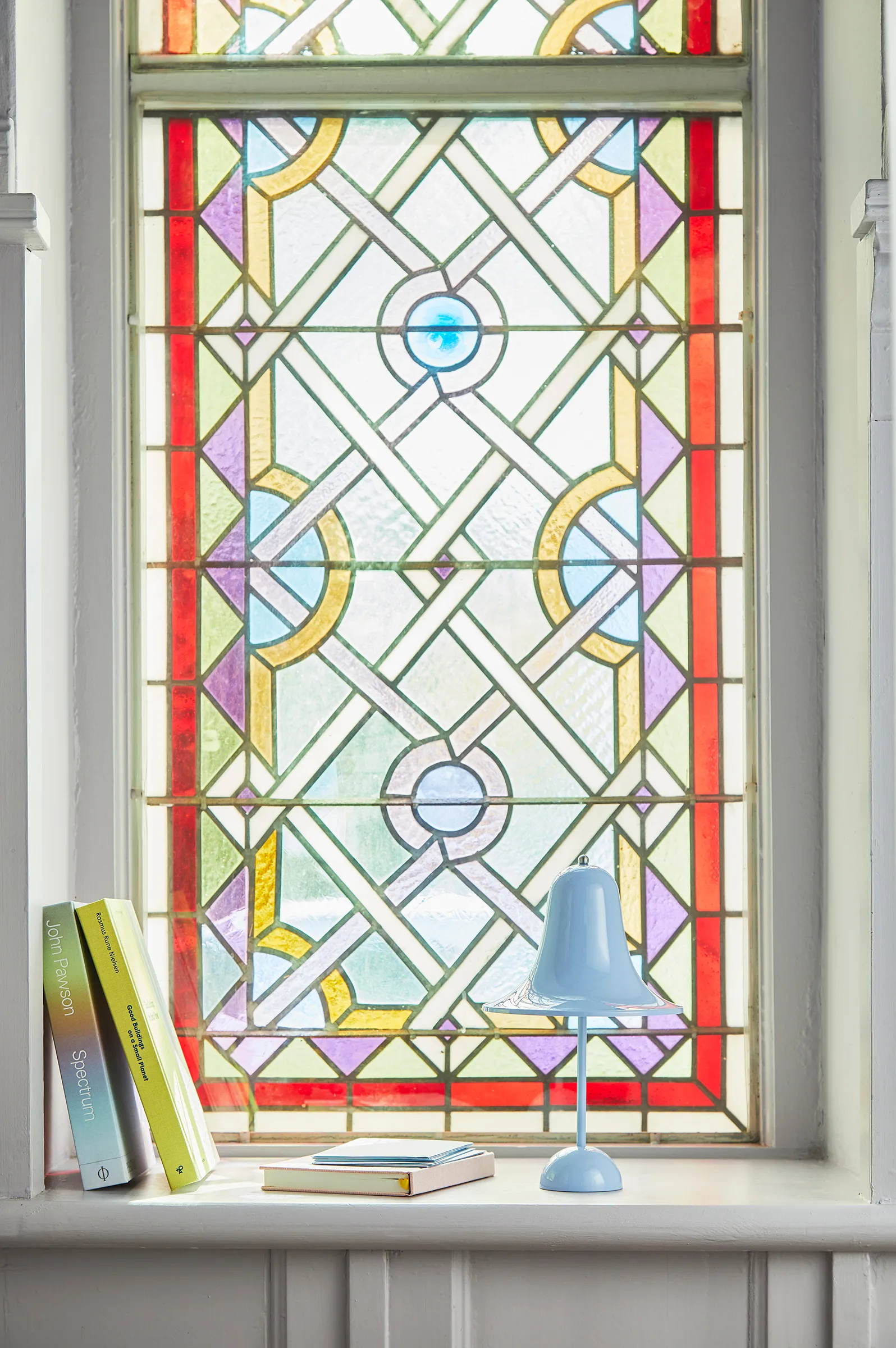 Pantop 便携台灯 18 cm, Light 蓝色 Verpan