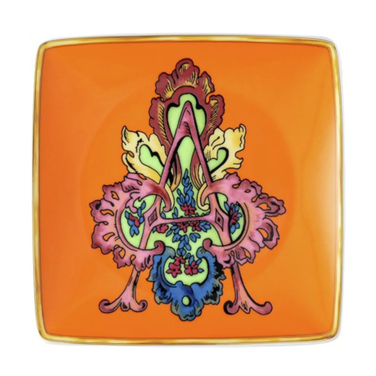 Versace Holiday Alphabet 碟 12cm, A Versace
