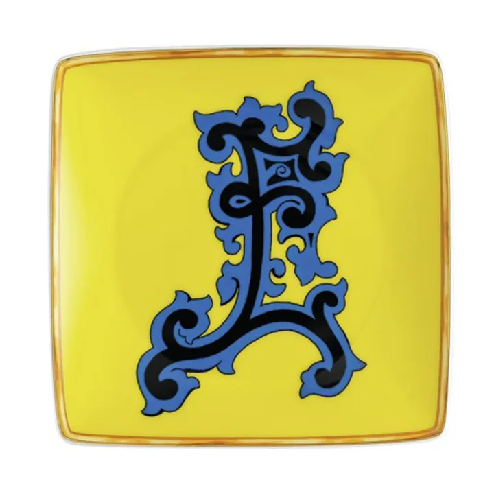 Versace Holiday Alphabet 碟 12cm - E - Versace