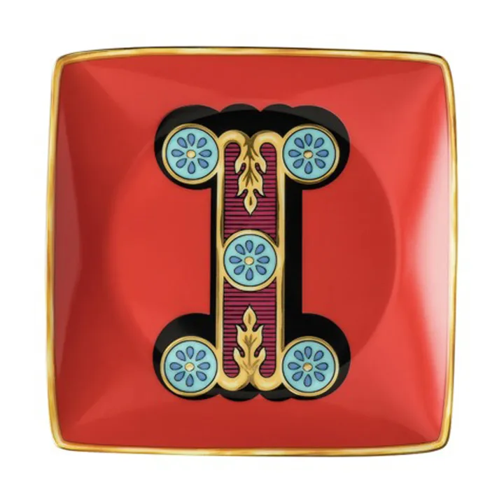 Versace Holiday Alphabet 碟 12cm - I - Versace