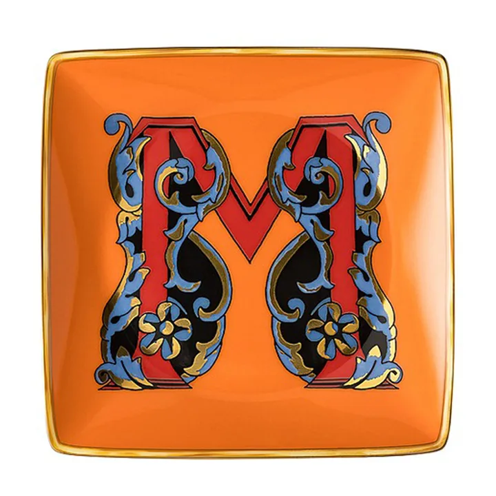 Versace Holiday Alphabet 碟 12cm - M - Versace
