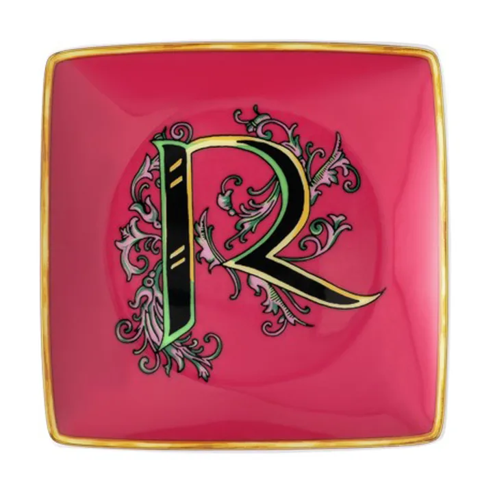 Versace Holiday Alphabet 碟 12cm - R - Versace