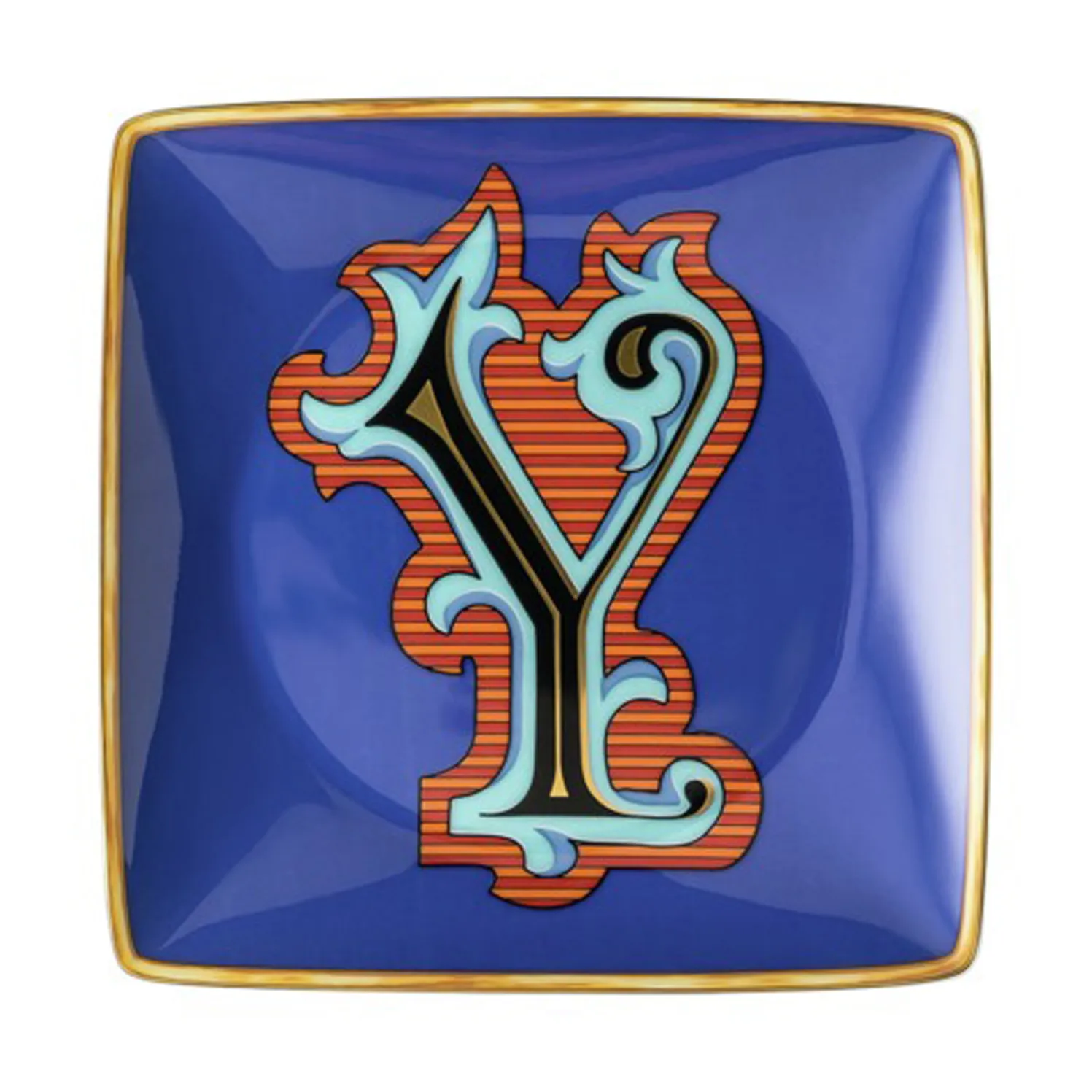 Versace Holiday Alphabet 碟 12cm, Y Versace