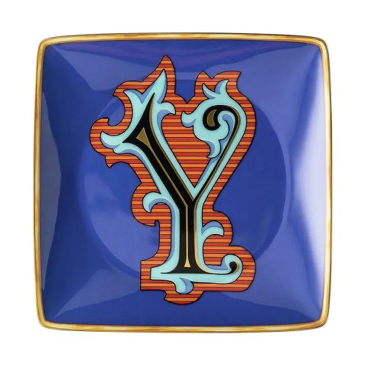 Versace Holiday Alphabet 碟 12cm - Y - Versace