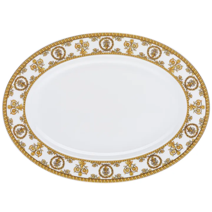 Versace I love Baroque餐用盘 - Bianco - Versace