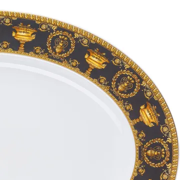 Versace I love Baroque餐用盘 - Nero - Versace