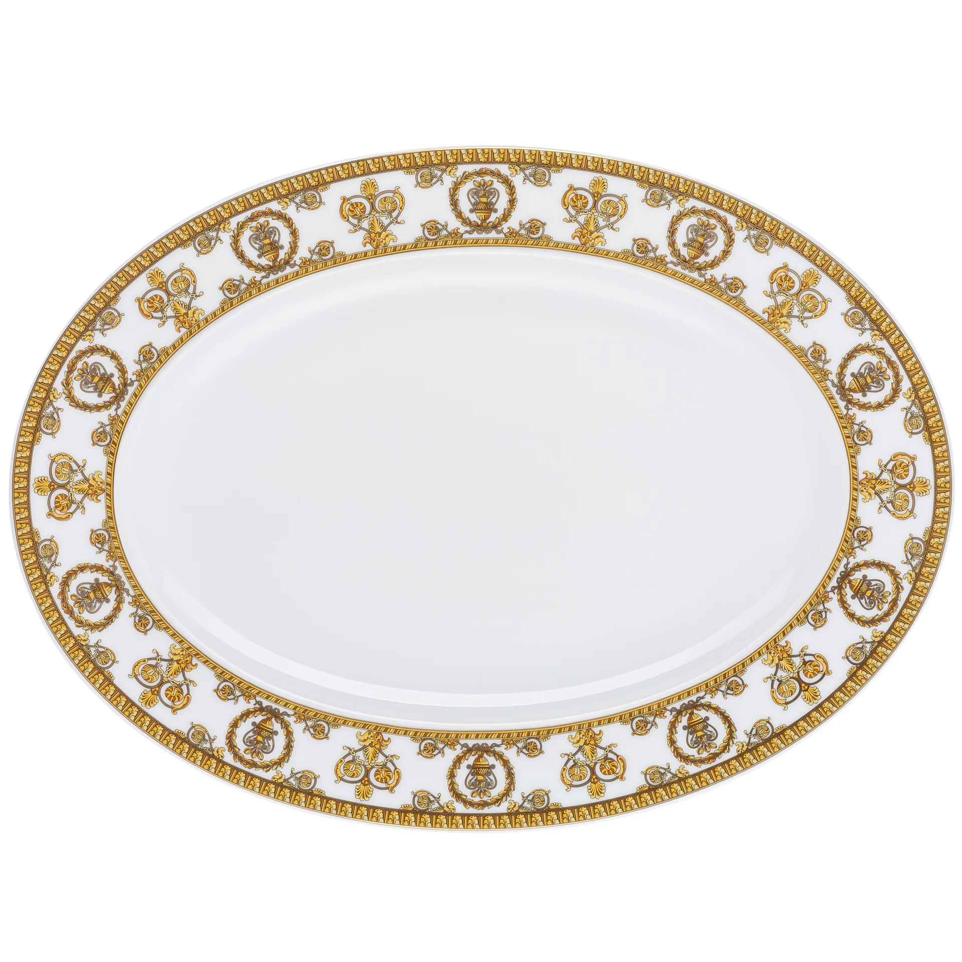Versace I love Baroque serving 盘子, Bianco Versace