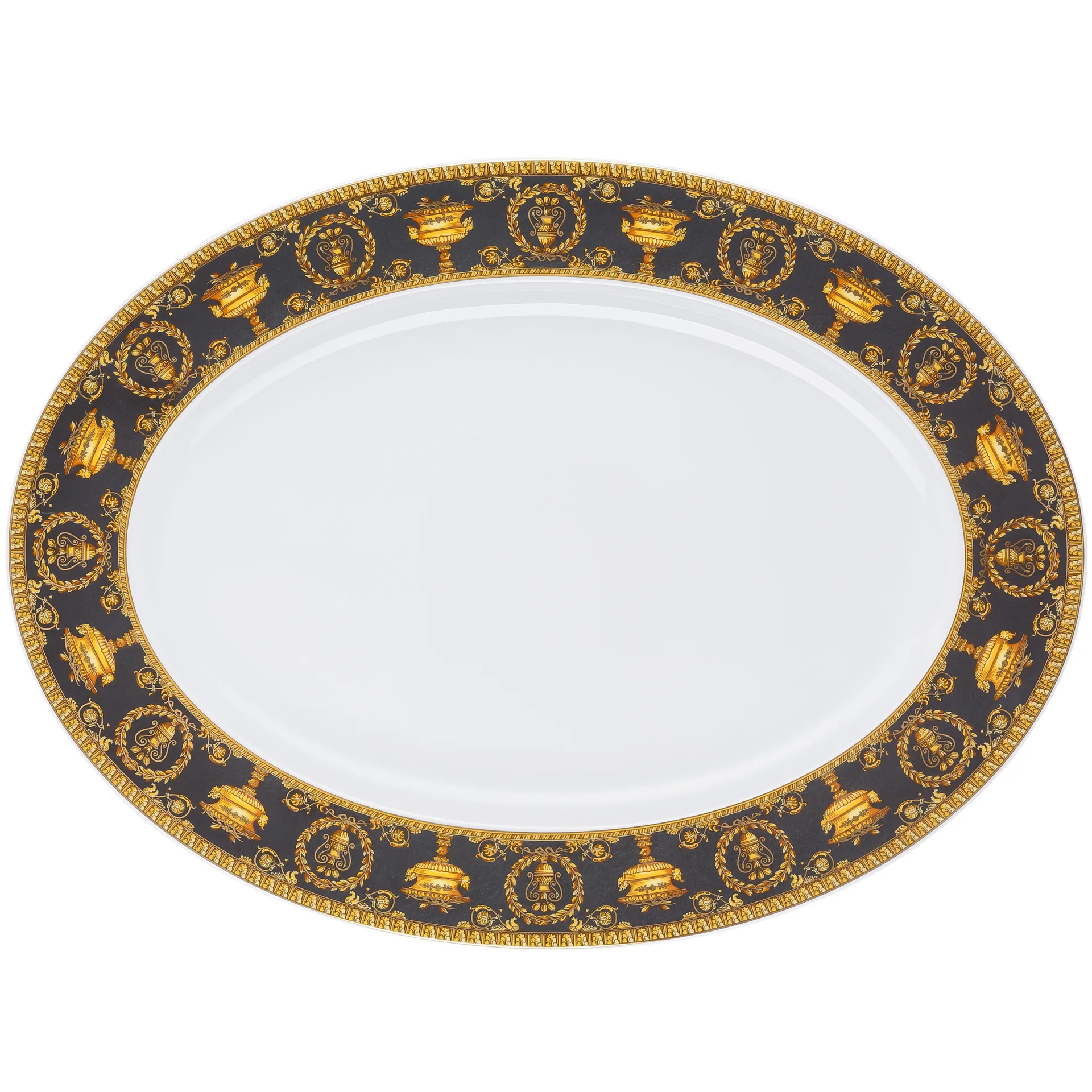 Versace I love Baroque serving 盘子, Nero Versace