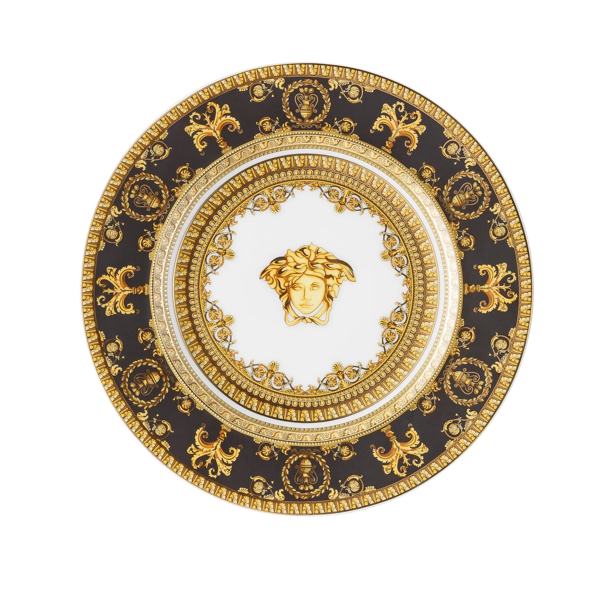 Versace I love Baroque small 盘子, Nero Versace
