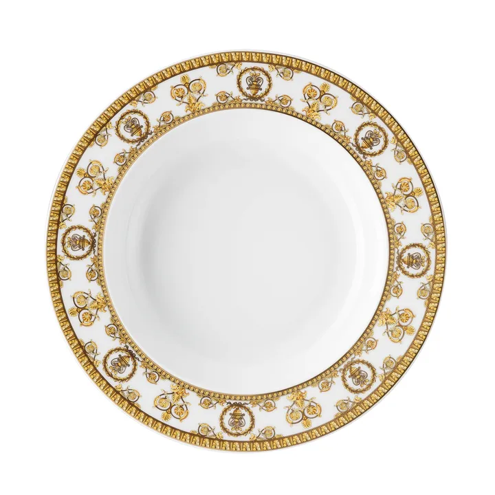 Versace I love Baroque 深盘 - 白色 - Versace