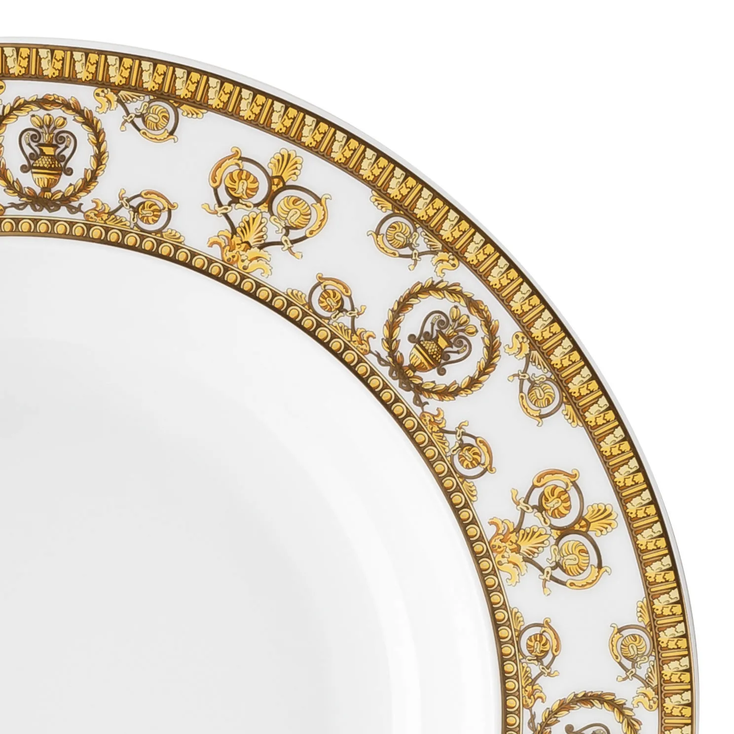 Versace I love Baroque 深盘, 白色 Versace