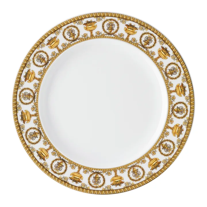 Versace I love Baroque 餐盘 - 白色 - Versace