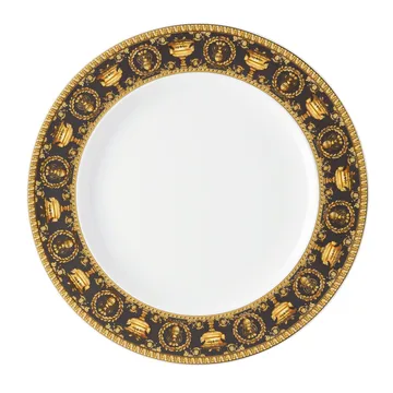Versace I love Baroque 餐盘 - 黑色 - Versace