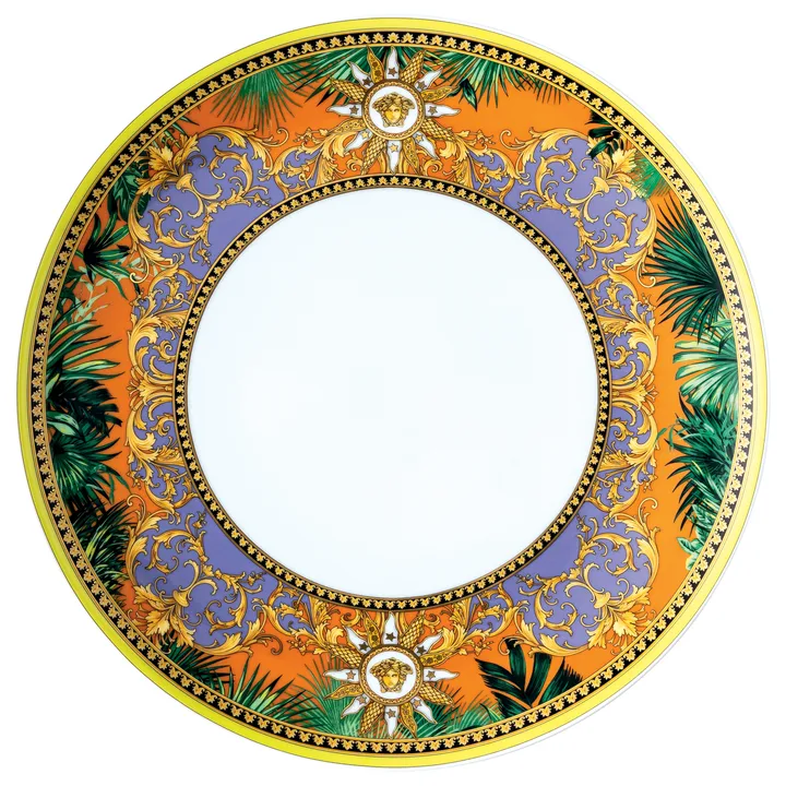 Versace Jungle Animalier餐盘 28cm - 多色 - Versace