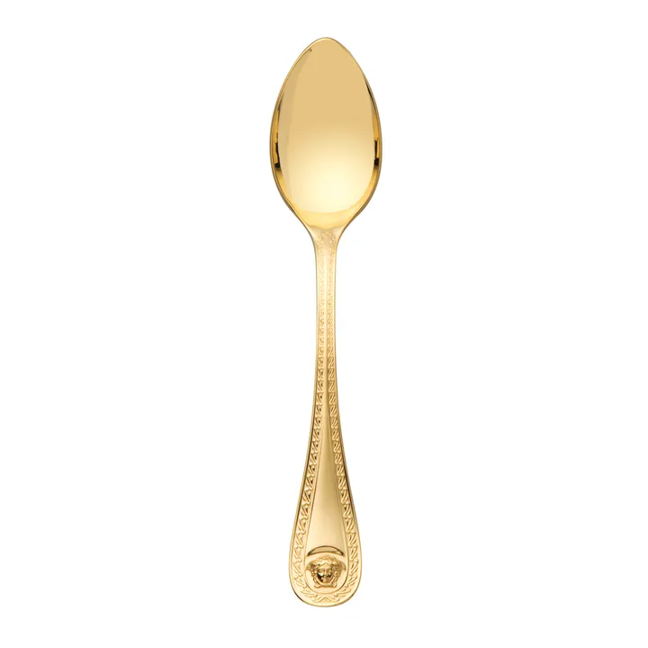 Versace Medusa镀金咖啡勺 - 14cm - Versace