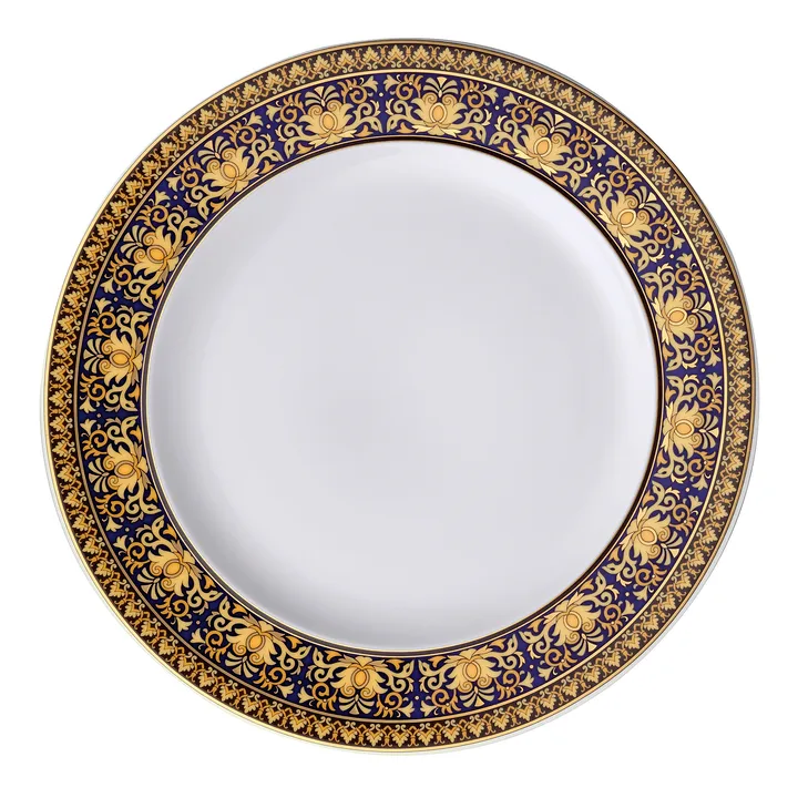 Versace Medusa蓝色甜点盘 - 22cm - Versace