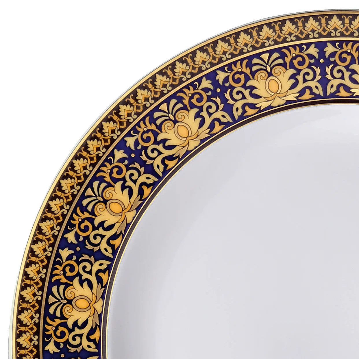Versace Medusa蓝色甜点盘, 22cm Versace