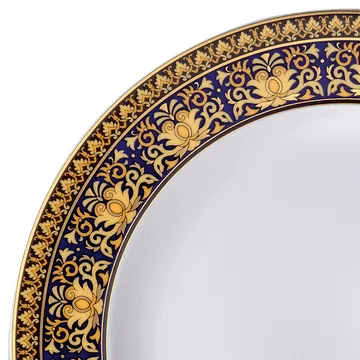 Versace Medusa蓝色甜点盘 - 22cm - Versace