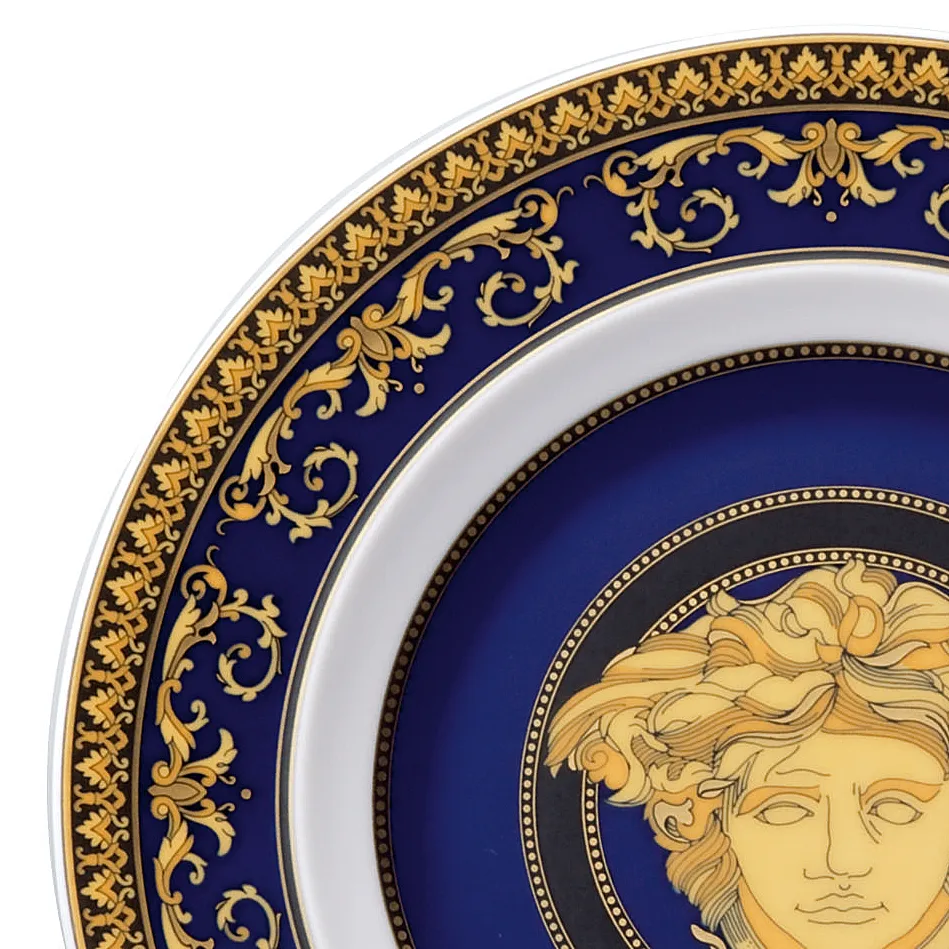 Versace Medusa Blue小餐盘, 18cm Versace