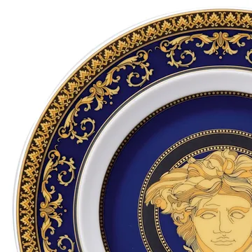 Versace Medusa Blue小餐盘 - 18cm - Versace