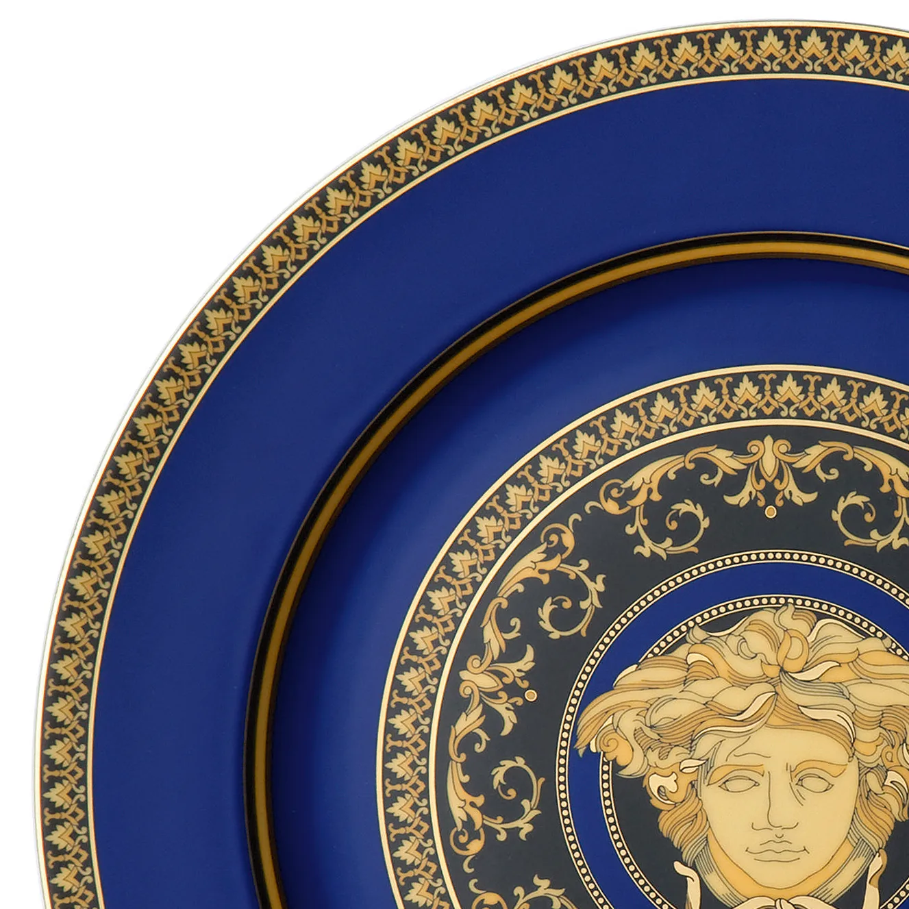 Versace Medusa Blue 大餐盘, 33 cm Versace