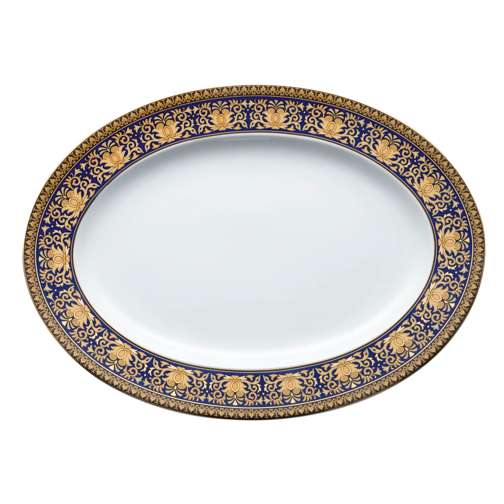 Versace Medusa Blue餐用盘, 34cm Versace