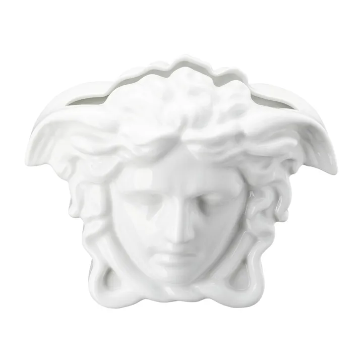 Versace Medusa Grande 花瓶 21cm - 白色 - Versace