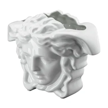 Versace Medusa Grande 花瓶 21cm - 白色 - Versace