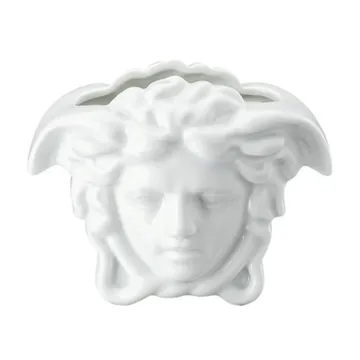 Versace Medusa Grande 花瓶 9cm - 白色 - Versace