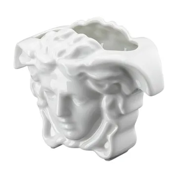 Versace Medusa Grande 花瓶 9cm - 白色 - Versace