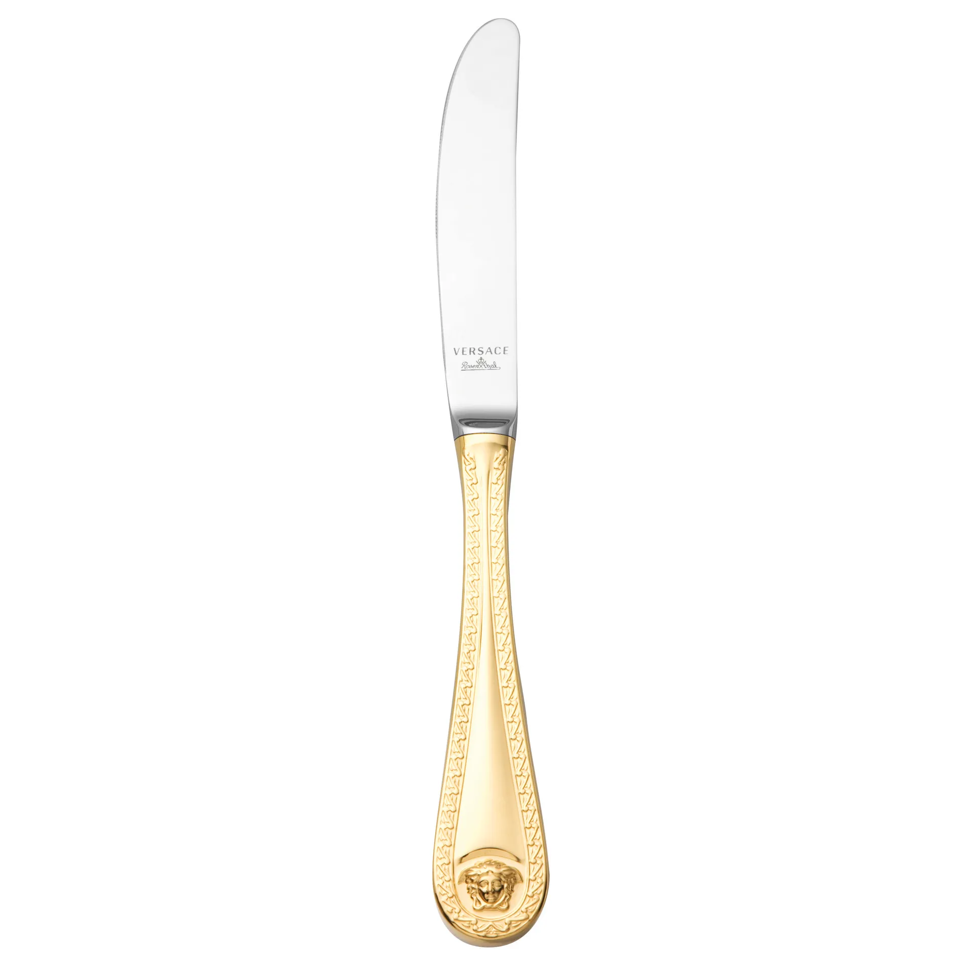 Versace Medusa knife gold 盘子d, 22.5 cm Versace