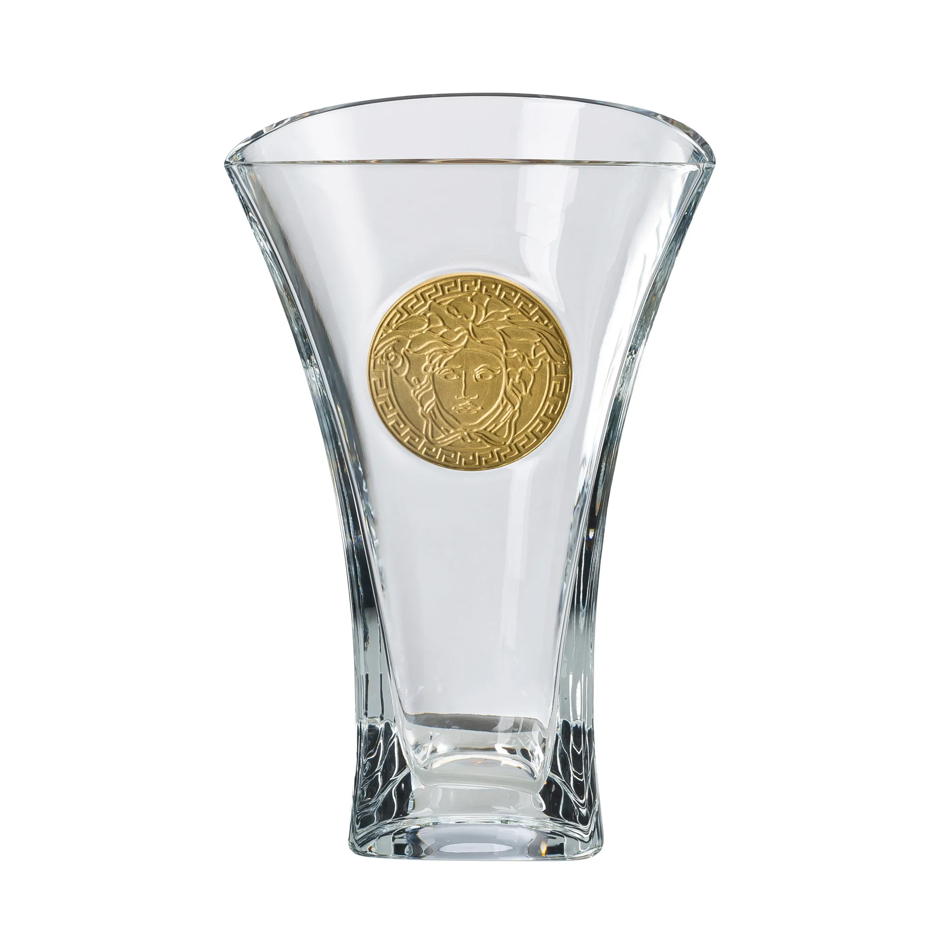 Versace 透明美杜莎狂想曲 花瓶, 中号 Versace