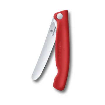 Victorinox Swiss Classic 瑞士军刀折叠小刀11cm - 红色 - Victorinox
