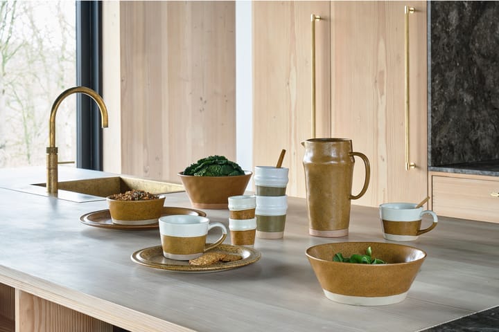 Fjord 碗 Ø22 cm, 琥珀色 Villa Collection