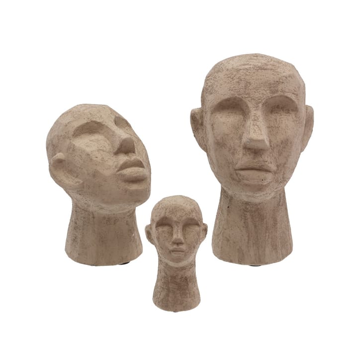 Head decoration, 灰色/棕色 - medium Villa Collection