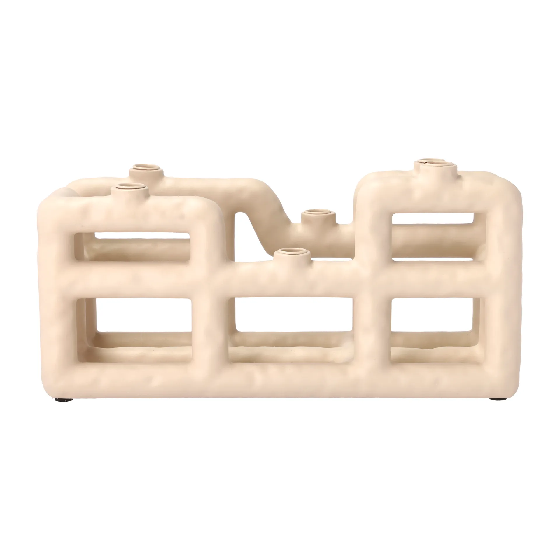 Lyng 烛台 6 candles, 沙色 Villa Collection