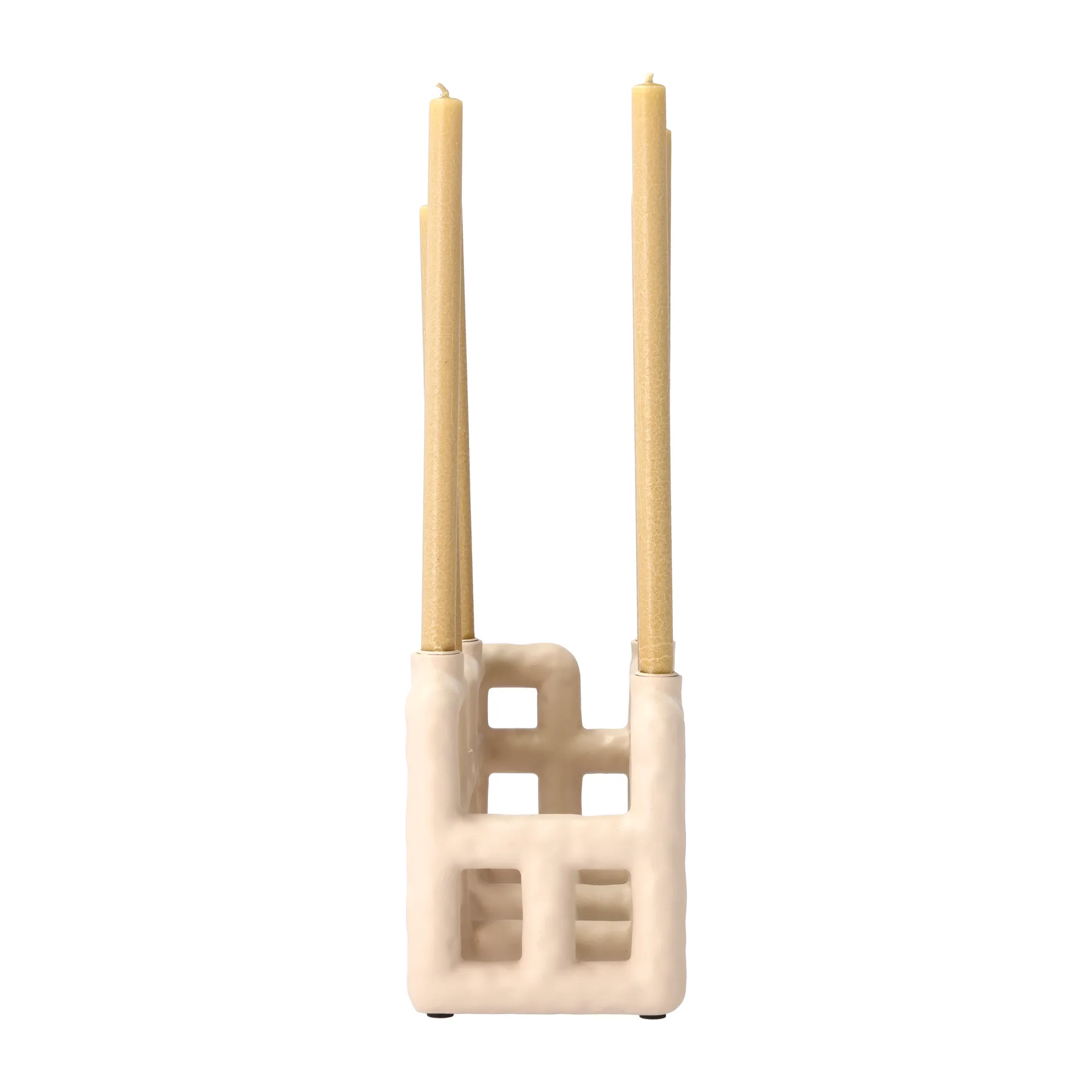 Lyng 烛台 6 candles, 沙色 Villa Collection