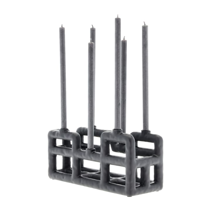 Lyst 烛台 6 candles, 黑色 Villa Collection