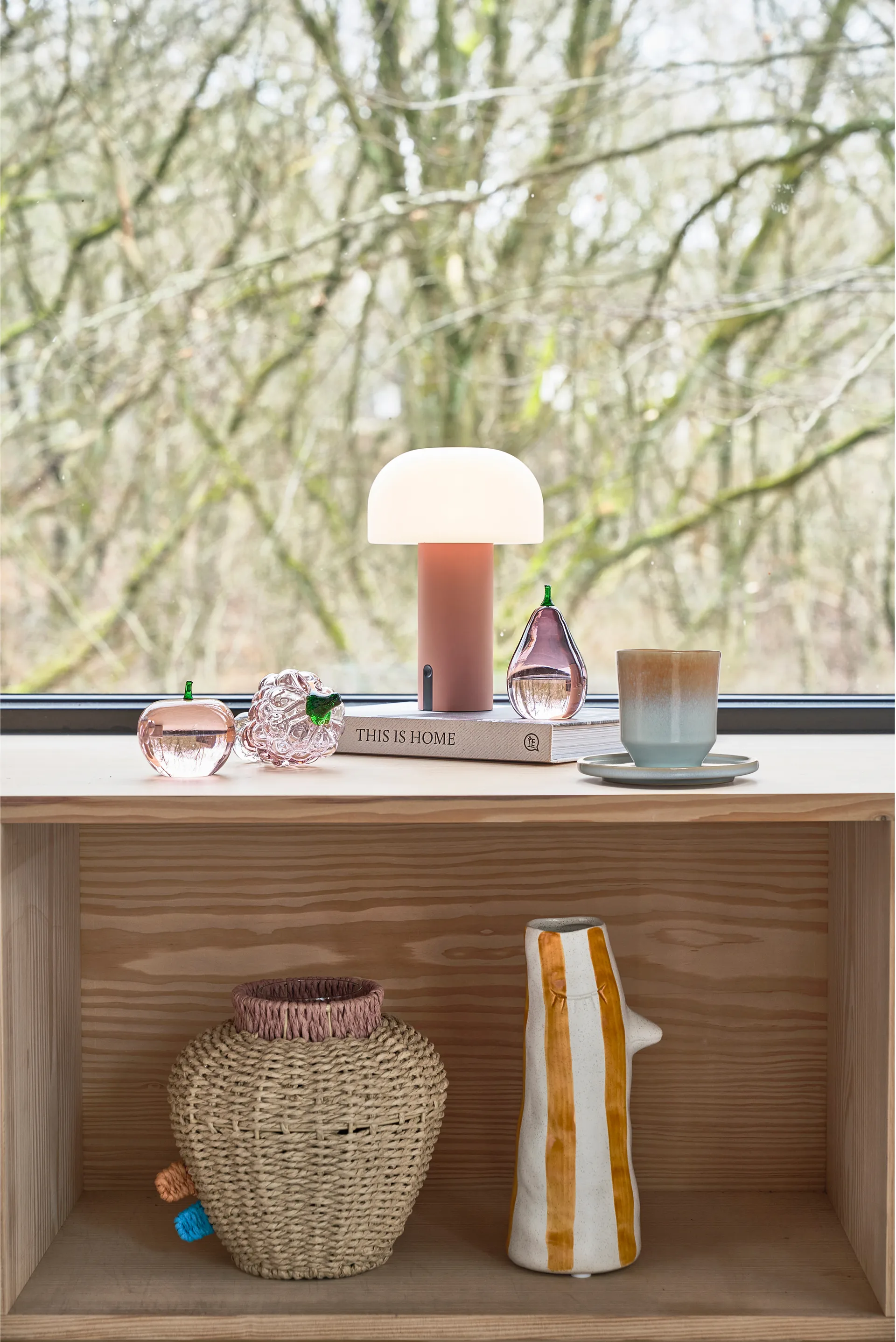 Styles 马克杯 18 cl 两件套装, 蓝色-琥珀色 Villa Collection