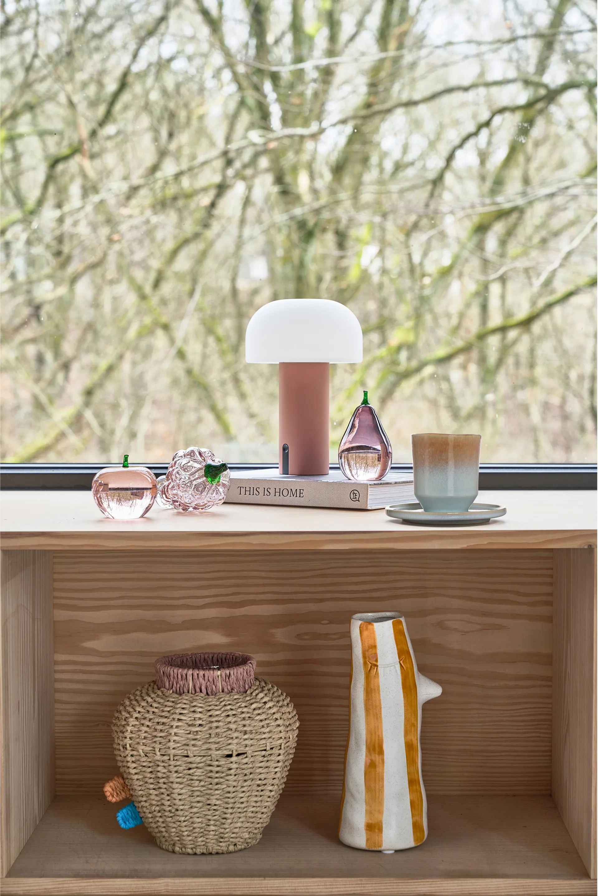 Styles 马克杯 18 cl 两件套装, 蓝色-琥珀色 Villa Collection