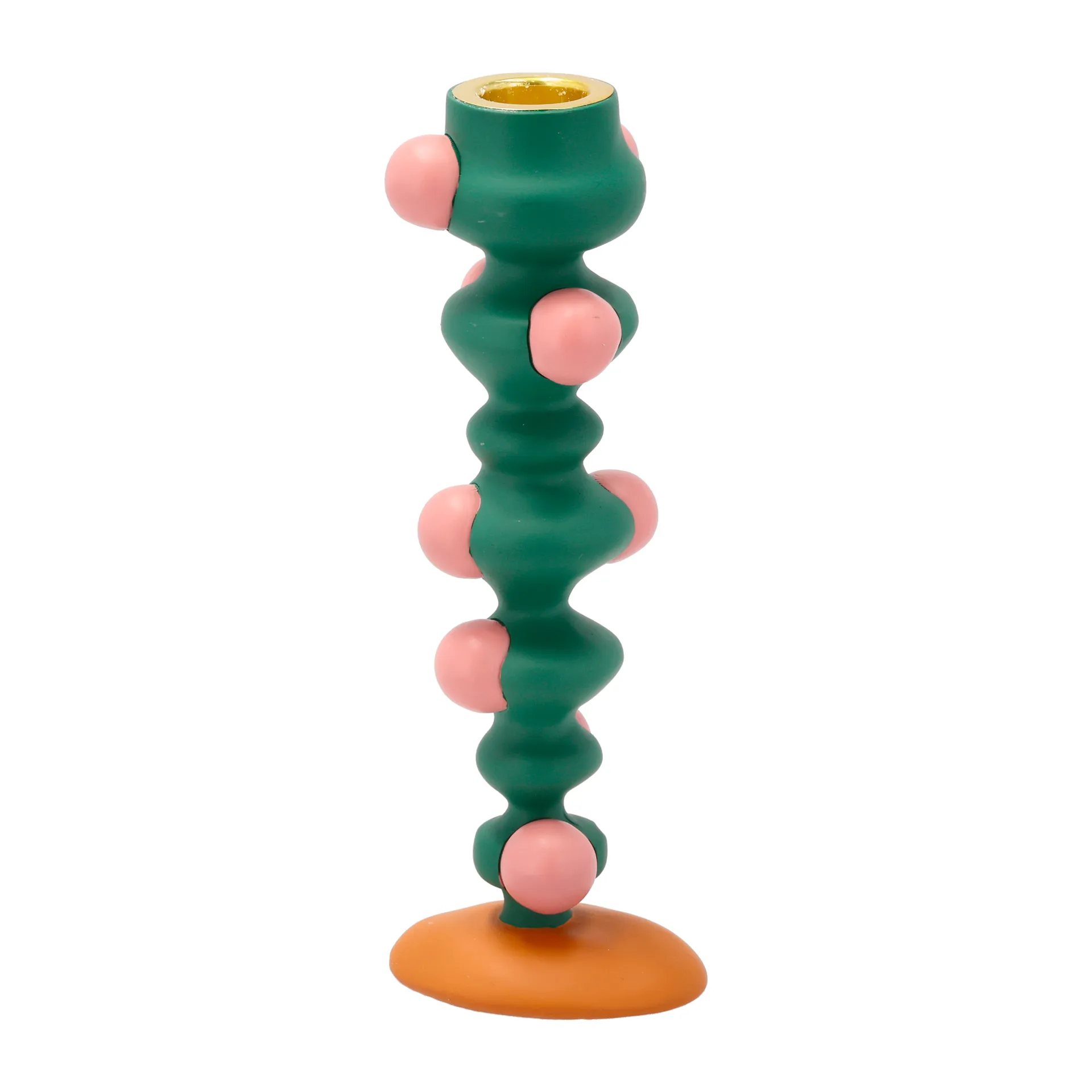 Styles 烛台 bobbles 18 cm, Green-pink Villa Collection