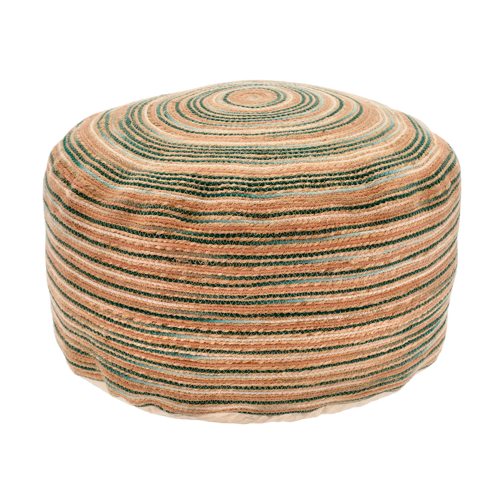 Vem pouf 30x60 cm, 绿色-nature-粉色 Villa Collection