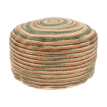 Vem pouf 30x60 cm - 绿色-nature-粉色 - Villa Collection