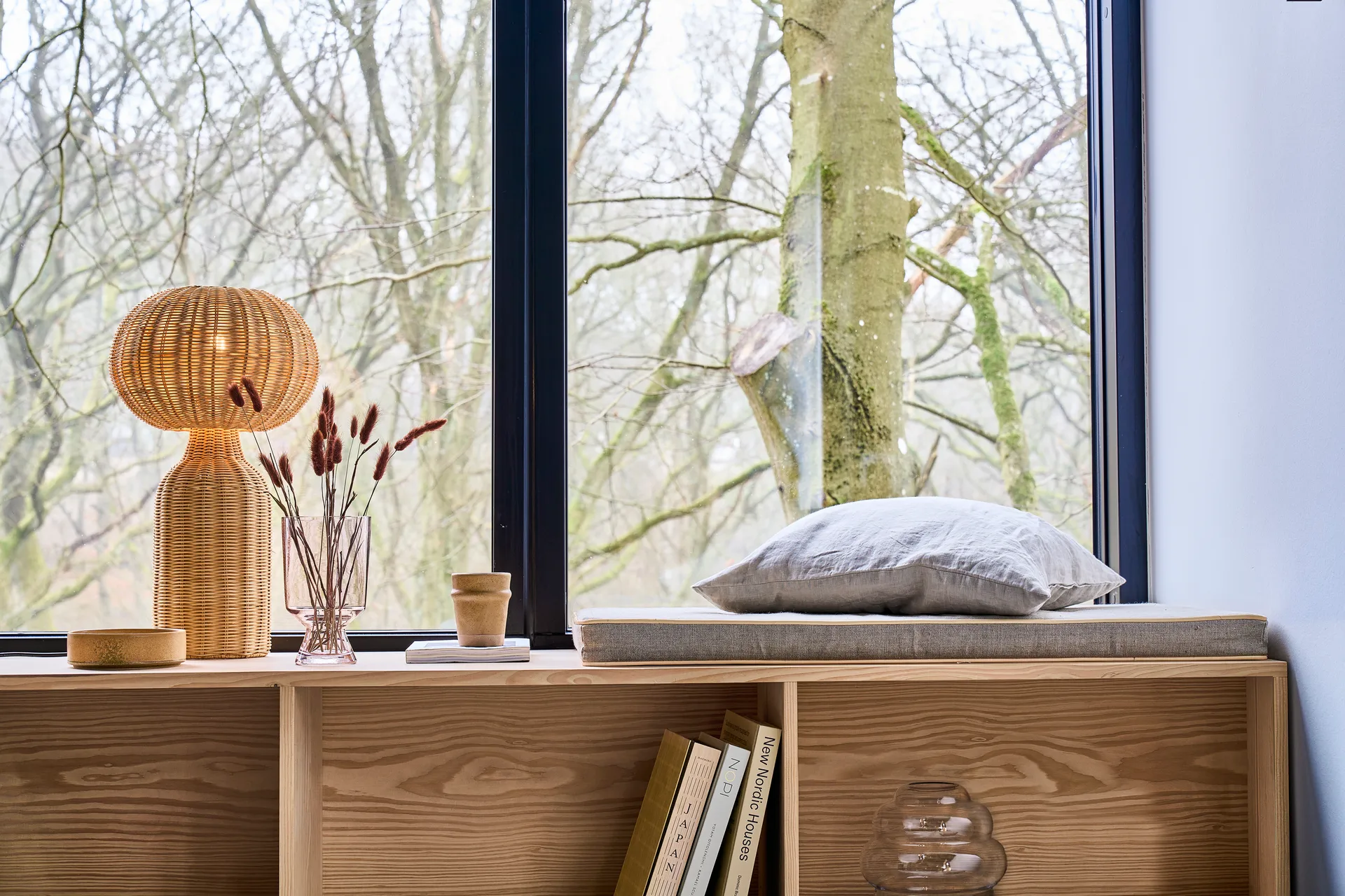 Vinka 台灯 rattan - nature Ø30 cm, Natural Villa Collection