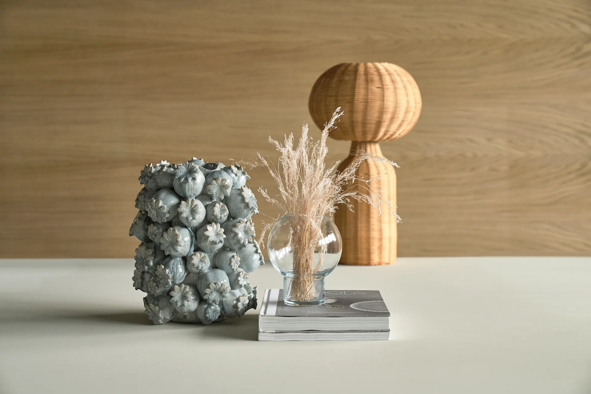 Vinka 台灯 rattan - nature Ø30 cm, Natural Villa Collection