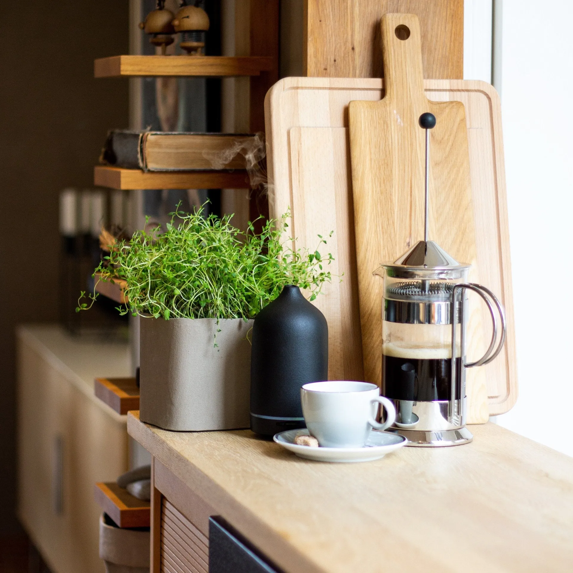 Stone diffuser 10 cl, 黑色 Volant